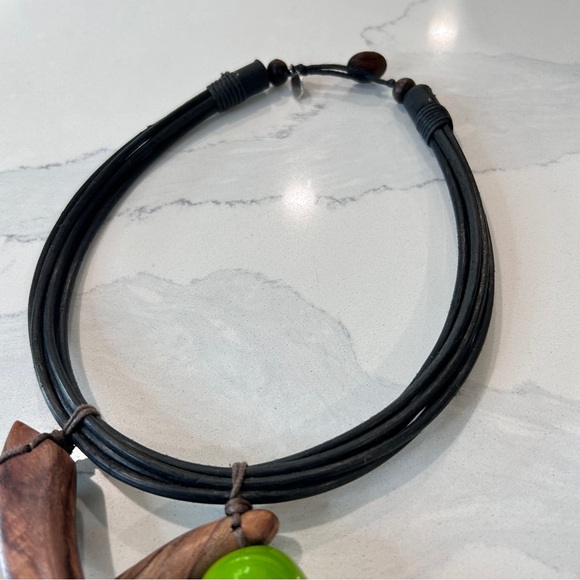 Witchy Goth Tribal Salvage Assemblage Necklace - Picture 9 of 11